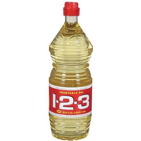 1 2 3 Vegetable Oil 338 Fl Oz Bottle