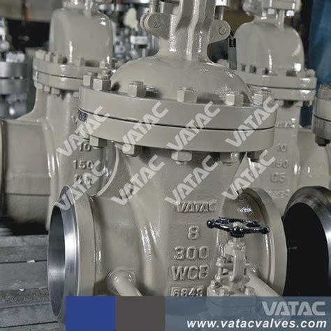 Cast A216 Wcb Flanged Gate Valve DIN3352 Cast Steel Bolted Bonnet