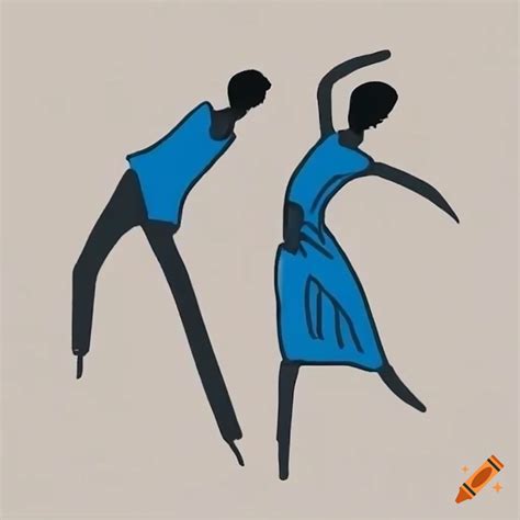 Two People Dancing Together On Craiyon