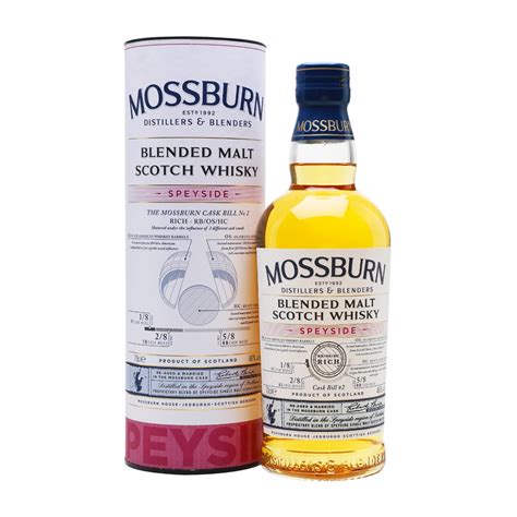 Mossburn Speyside Blended Malt Scotch Whisky – Mission Trails Wine ...