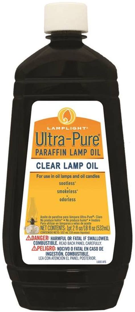 Lamplight Ultra Pure Paraffin Clear Lamp Oil