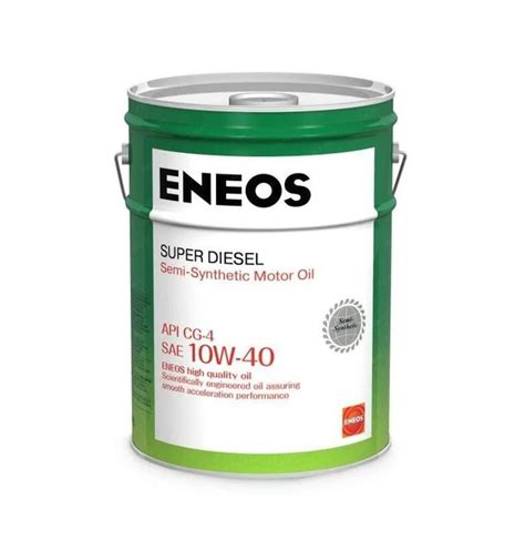 Масло моторное ENEOS 10W-40 Полусинтетическое - купить в интернет ...