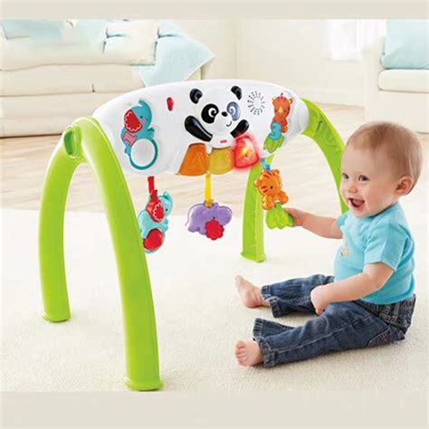 Купить Гимнастический тренажер для детей 玩具反斗城费雪缤纷动物豪华健身器宝宝婴幼儿多功能游戏架 ...