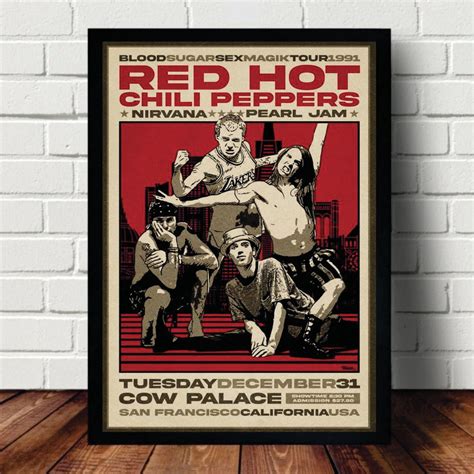 Quadro Red Hot Ingresso A Moldura X Cm Elo