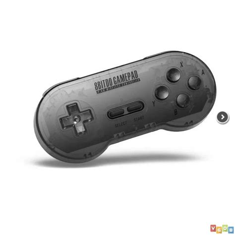 Controle 8bitdo SN30 para Super Nintendo VGDB Vídeo Game Data Base