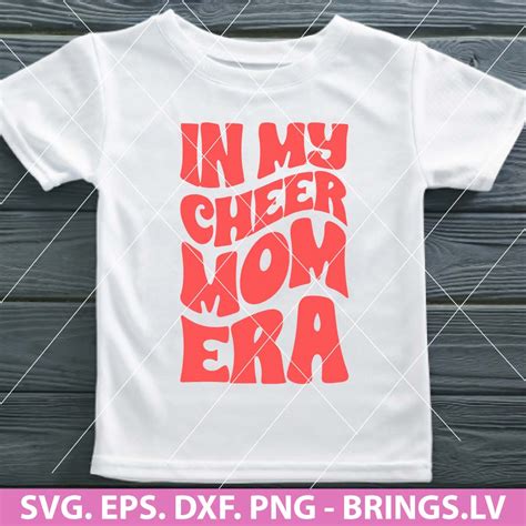 In My Cheer Mom Era Svg Cheer Mom Svg Cheer Mama Png