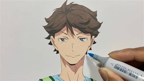 How To Draw Tooru Oikawa From Haikyuu Drawings Images And Photos Finder
