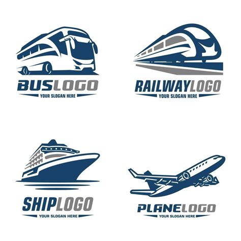 Transportation Logo Compilation 3456057 Vector Art At Vecteezy