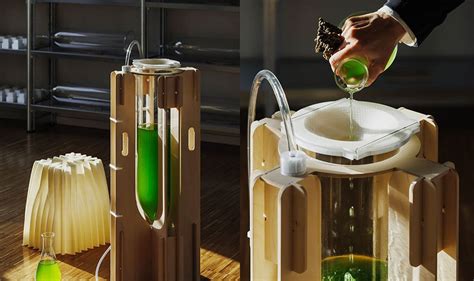 Ecologicstudio Creates Algae Powered Air Purifier Algaeplanet