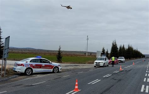 Helikopter Destekli Trafik Denetimi Yap Ld