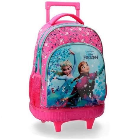 Trolley Mochila Escolar Cm Compact Frozen Star Loja Da Crian A