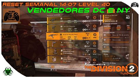 The Division Tu Reset Semanal Dos Vendedores De Dc E Ny