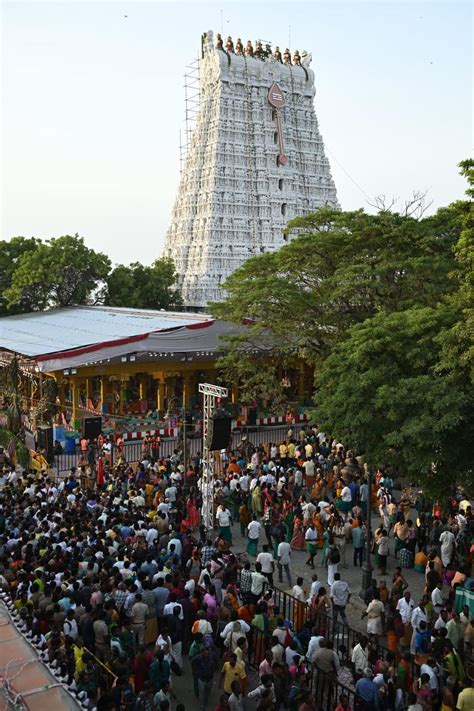 tiruchendur subramanya swamy temple consecration witnessed  thousands