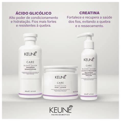 Shampoo Keune Care Blonde Savior Beleza Na Web