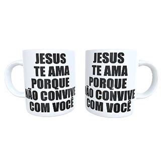 Caneca Jesus Te Ama Shopee Brasil