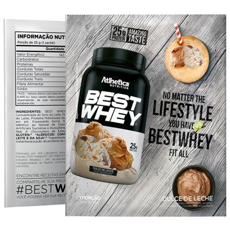 Best Whey Sachês Atlhetica Nutrition 1 Sachê Chocolate Brownie