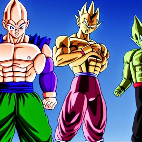 Majin Cell And Majin Frieza
