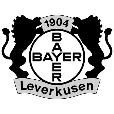 Bayer Leverkusen Logo Black And White Brands Logos