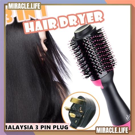 Original Guarantee Hair Dryer 3 In 1 Negative Ion Hot Air Dryer Curly Hair Straight Hair Style