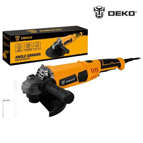 DEKO DKAG230LD20 Γωνιακός Τροχός 2000W 230mm - Εργαλεία 4 όλους