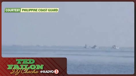 Tinanggal Ang Floating Barriers Ng China Sa Scarborough Shoal YouTube