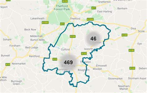 Police Maps Show Areas With The Highest Crime Rates In Suffolk