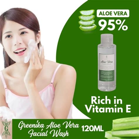 Stede Greenika Aloe Vera Facial Wash Whitening Dark Spot Remover With