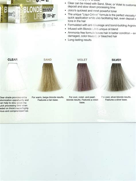 Joico Blonde Life Qt Quick Tone Sand Piaskowy Toner Bez Amoniaku Ml Ladysi