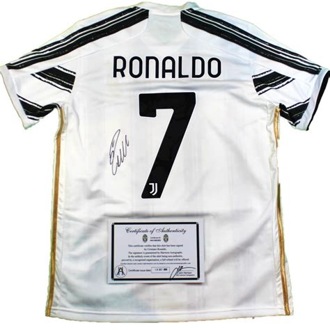 Cristiano Ronaldo Signed Juventus Jersey CCSmemorabilia