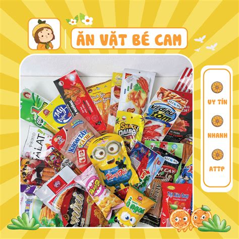 Combo đồ ăn vặt tổng hợp gói snack siêu cay siêu giòn đồ ăn vặt hot nhất cổng trường Shopee