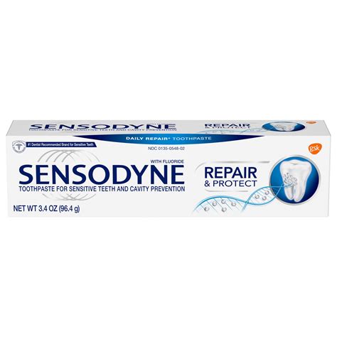 Sensodyne Repair and Protect Sensitive Toothpaste - 3.4 Ounces ...