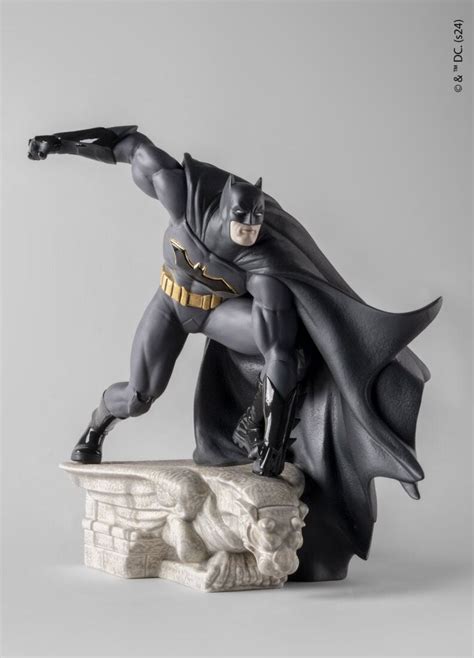 Batman Sculpture Limited Edition Lladro Usa