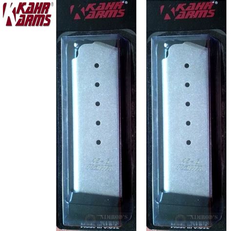 Kahr K625 45 ACP 6 Round Magazine 2-PACK for Kahr 45ACP's except TP45 ...