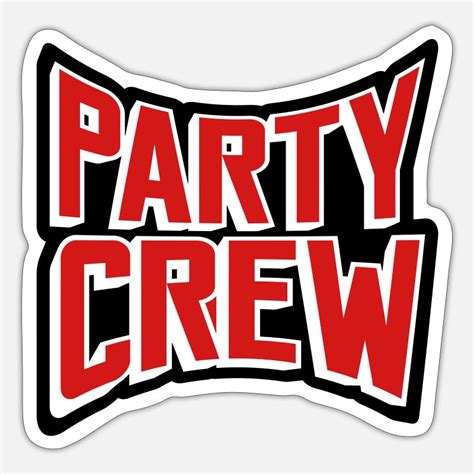 Party Stickers Unique Designs Spreadshirt