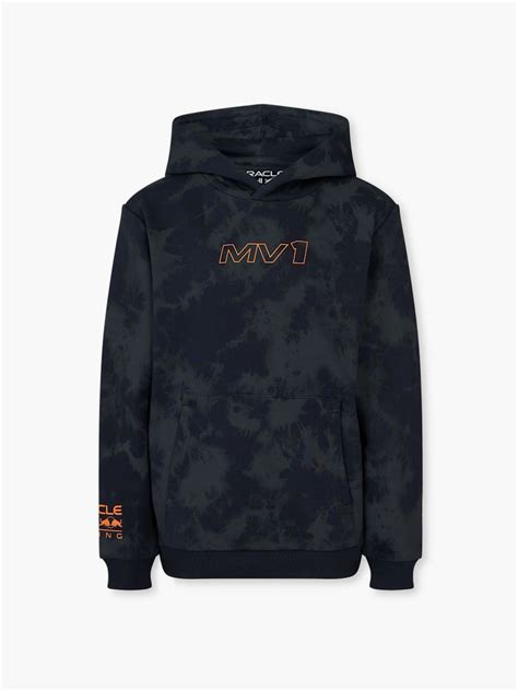oracle red bull racing shop youth max verstappen tie dye driver hoodie