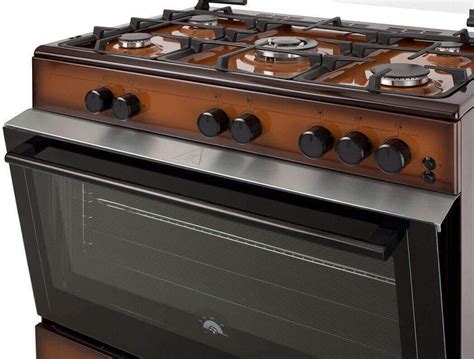 Газовая плита Simfer F96GD52001 коричневая купить в Москве на NeAmazon