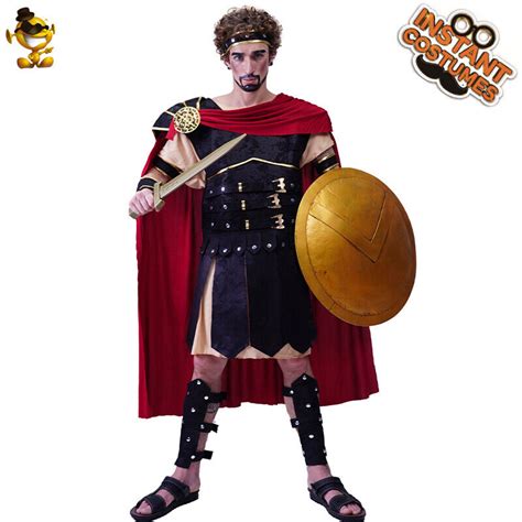 Adult Man Handsome Roman Gladiator Costume Cosplay Party Cool Warrior Outfit Ebay