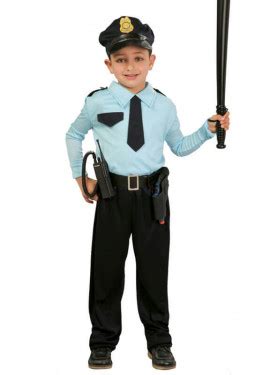 Swat Costume Della Polizia Per Un Bambino