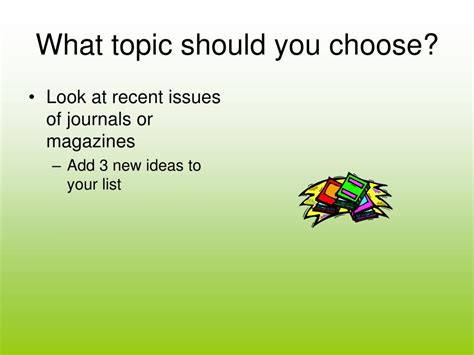 choosing  topic powerpoint    id