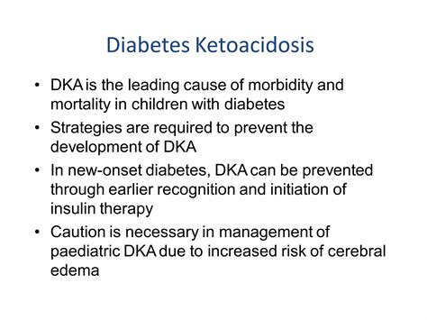 Dka management in children | PDF