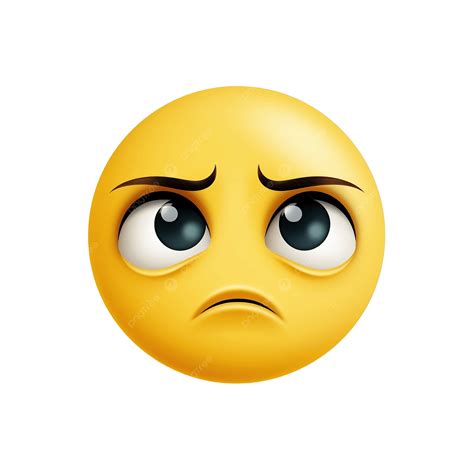 yellow sad face emoji png file sad heartbroken feeling png