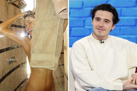 Nicola Peltz Shares Steamy Nude Shower Picture See Her Husband Brooklyn Beckham S Response