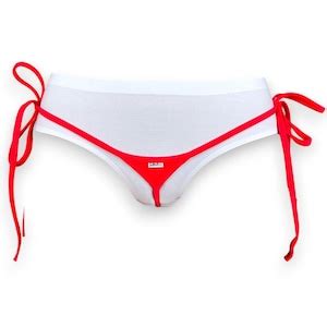 1022 5 Spandex Micro Thong Bikini Bottom With Adjustable Side Ties