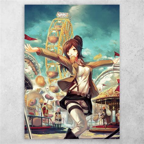 Аниме Плакат Постер "Атака Титанов / Attack On Titan" №42 — в Категории ...