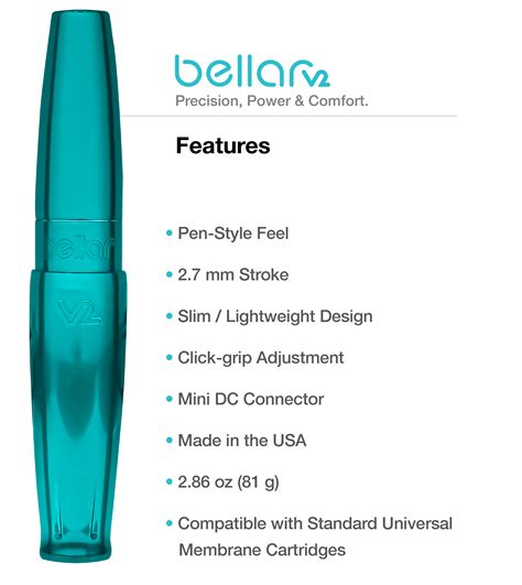 Bellar V2 Black | Darklab - Tattoo Machines, Tattoo Supplies and Tattoo ...