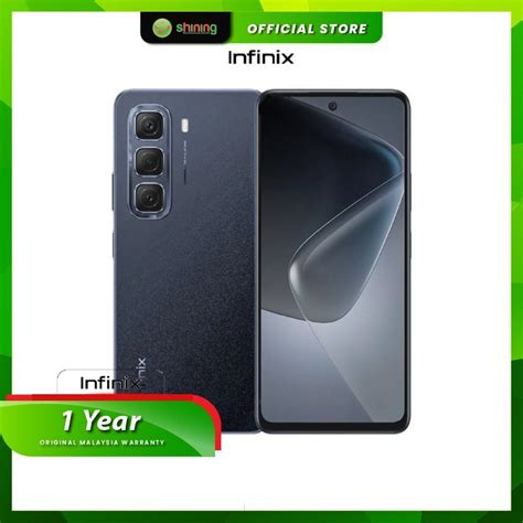 Infinix Hot 50 X6882 6GB 256GB Sleek Black Shopee Malaysia