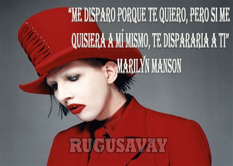 Frases De Marilyn Manson Las Mejores Frases Citas Marilyn Manson