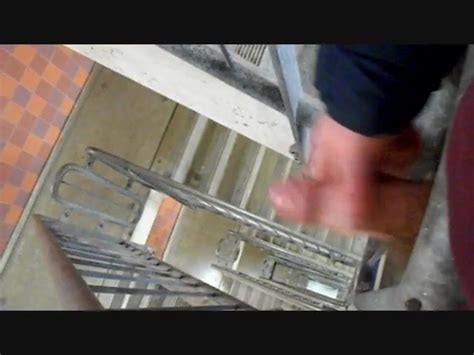 Jerk And Cum On Stairwell People Walk Below Me Gay Handjob Porn Xhamster