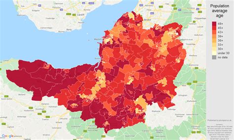 Somerset Population Stats In Maps And Graphs