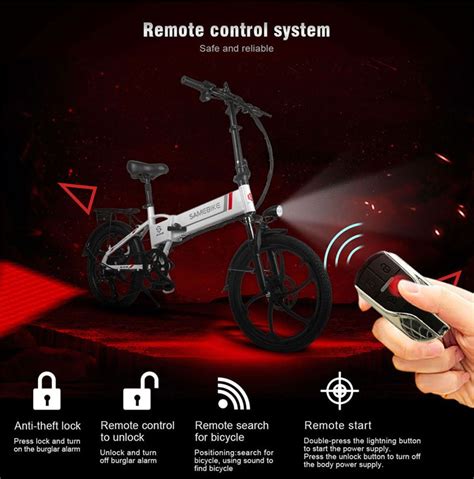 Samebike 20LVXD30 портативный складной электрический велосипед 20 ...